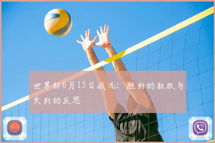 世界杯6月15日战况:胜利的狂欢与失利的反思